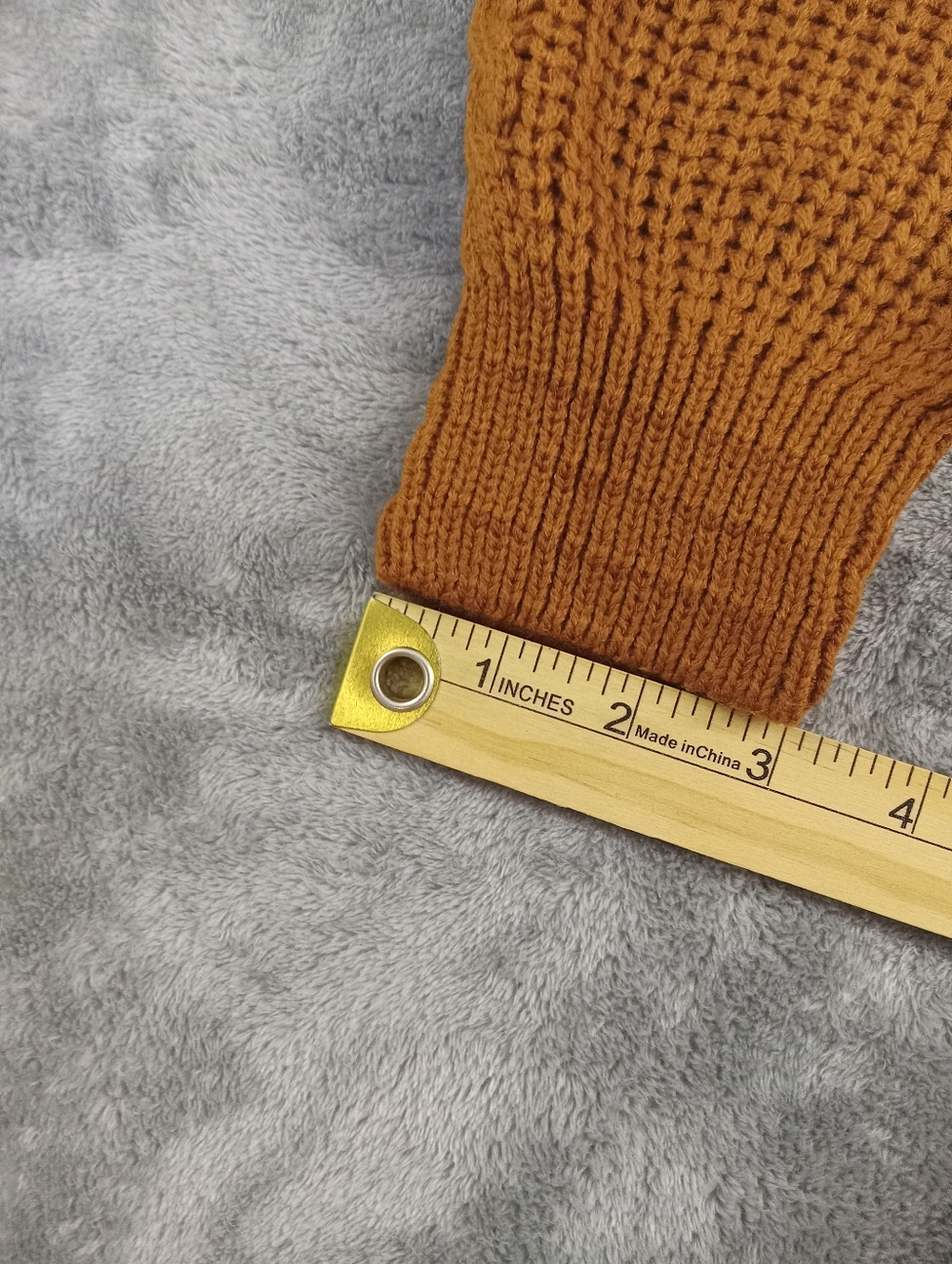 Olive & Oak Womens Petite Long Button-Front Knit Cardigan in Mustard Size PS - Picture 14 of 14